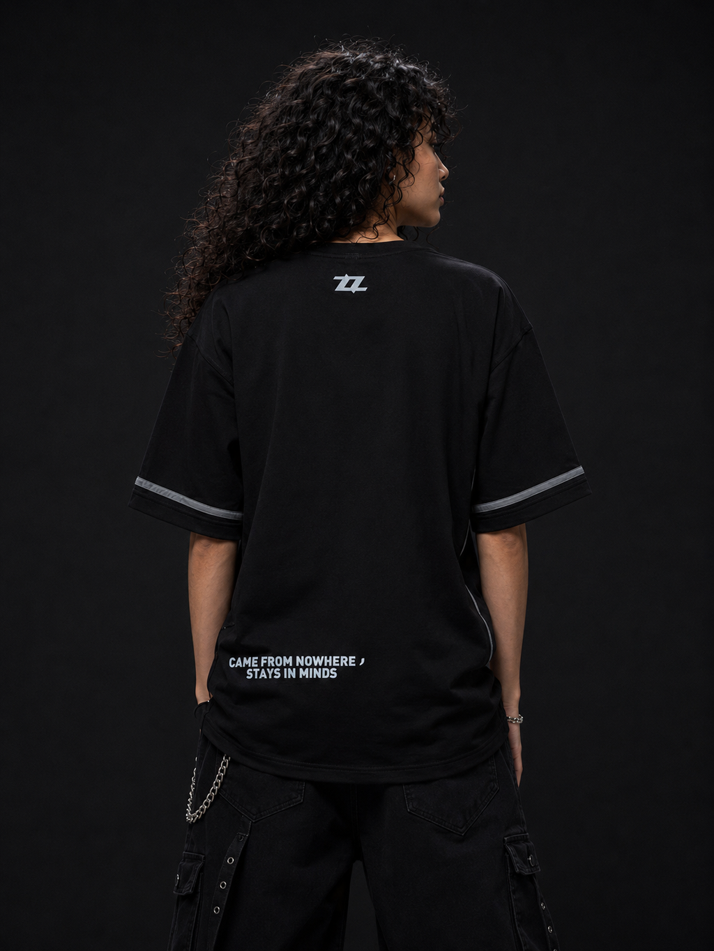 LUCA Core Oversized Tee - Black