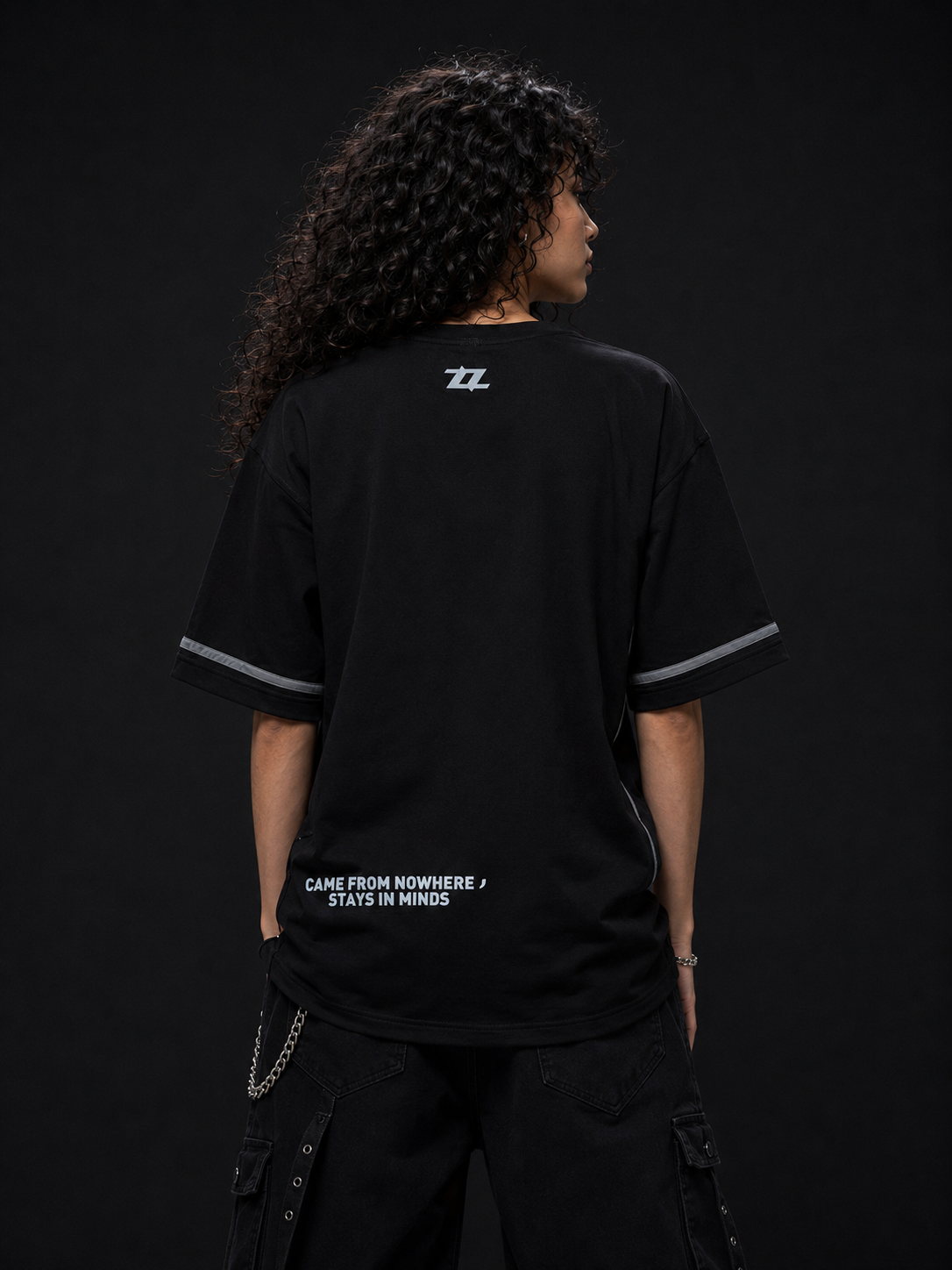 LUCA Core Oversized Tee - Black