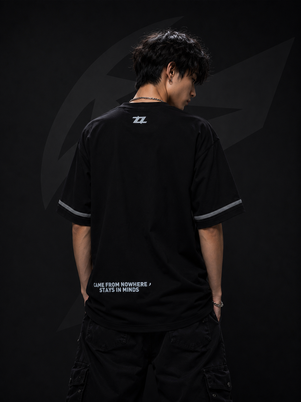 LUCA Core Oversized Tee - Black
