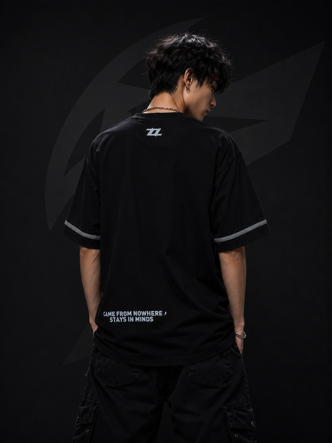 LUCA Core Oversized Tee - Black