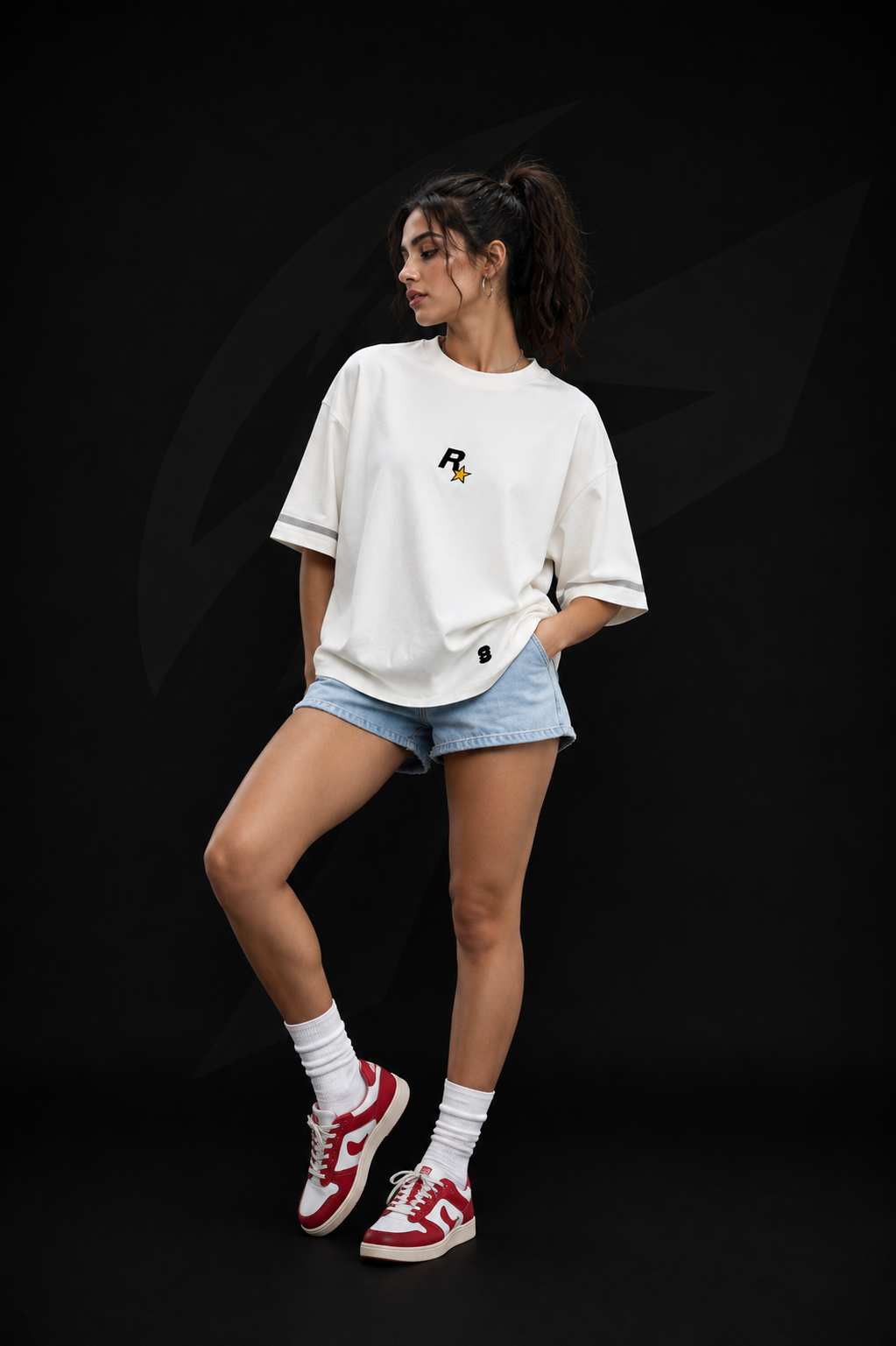 Wanted Star Oversized Tee