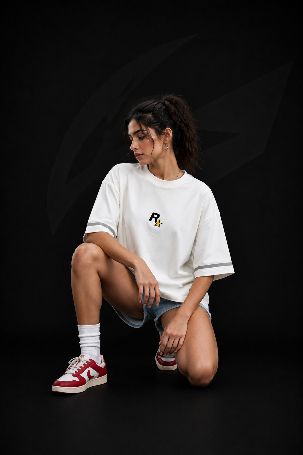 Wanted Star Oversized Tee