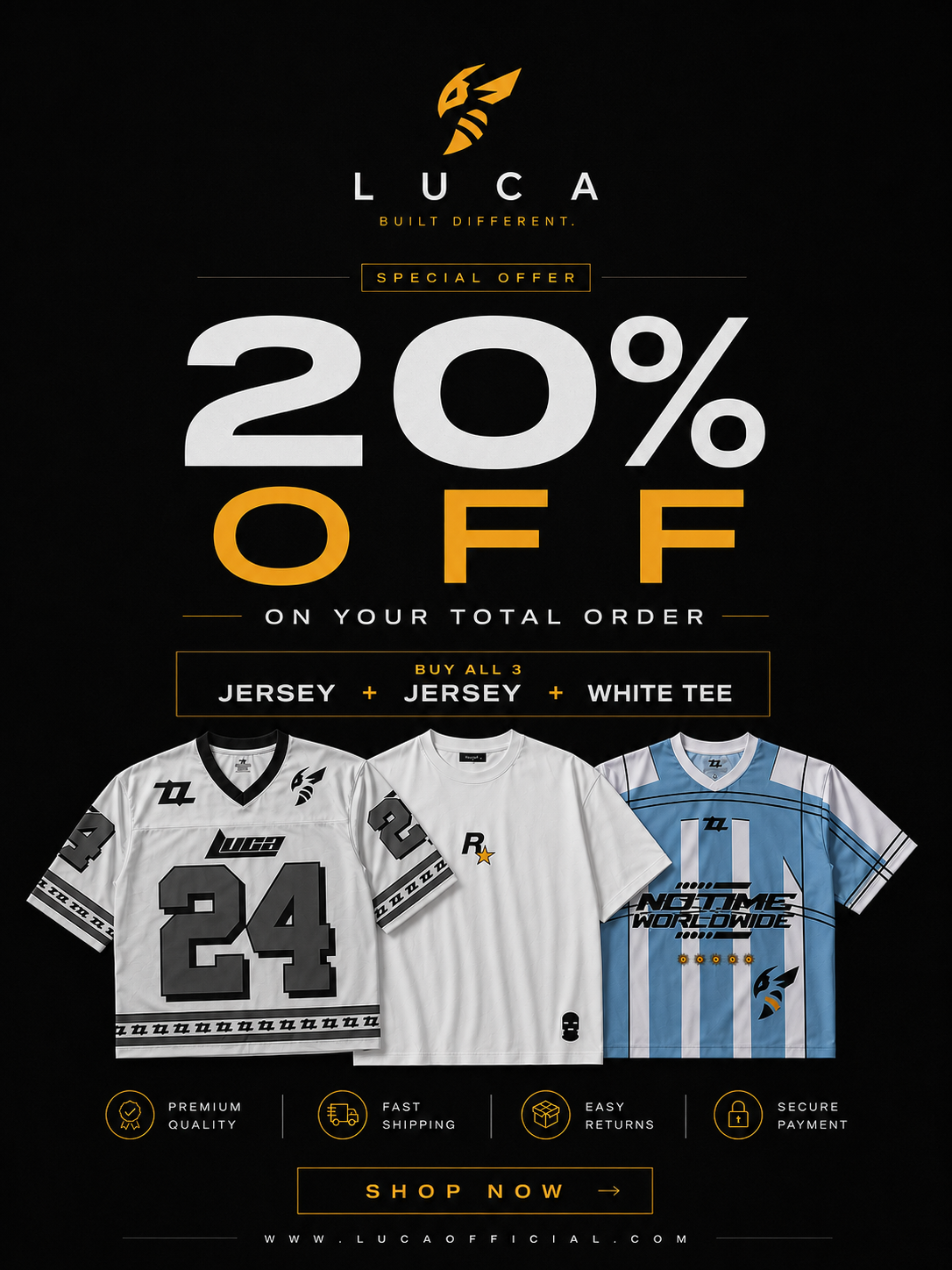 LUCA Summer Bundle – 20% OFF